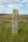 Restant van prehistorische nederzetting op Lealholm Moor